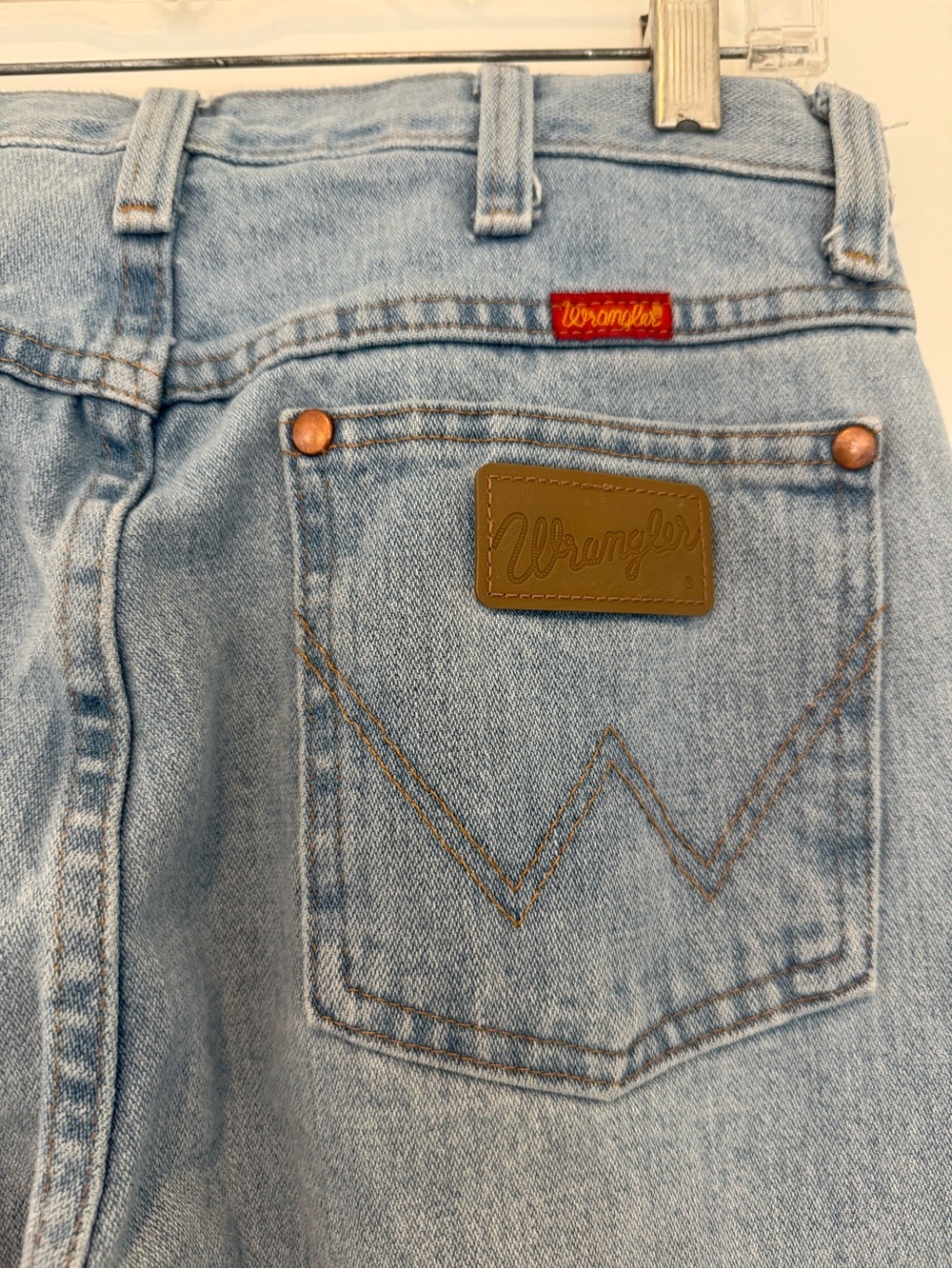 Wrangler Women's Light Blue Straight Leg Jeans